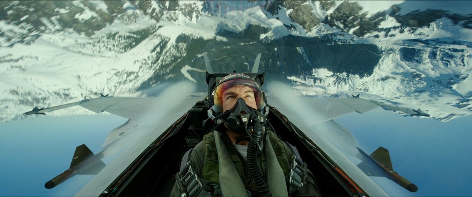 Ο Τομ Κρουζ στην ταινία Top Gun: Maverick