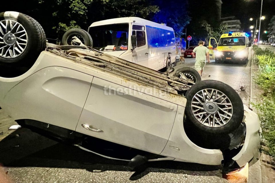 Θεσσαλονίκη τροχαίο λεωφορείο