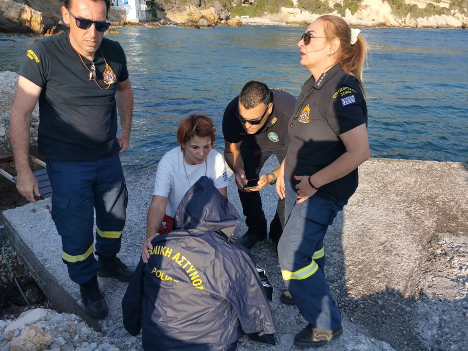 Διασώθηκε ο πιλότος του ελικοπτέρου που συνετρίβη στη Σάμο / Φωτογραφία: Samos24.gr