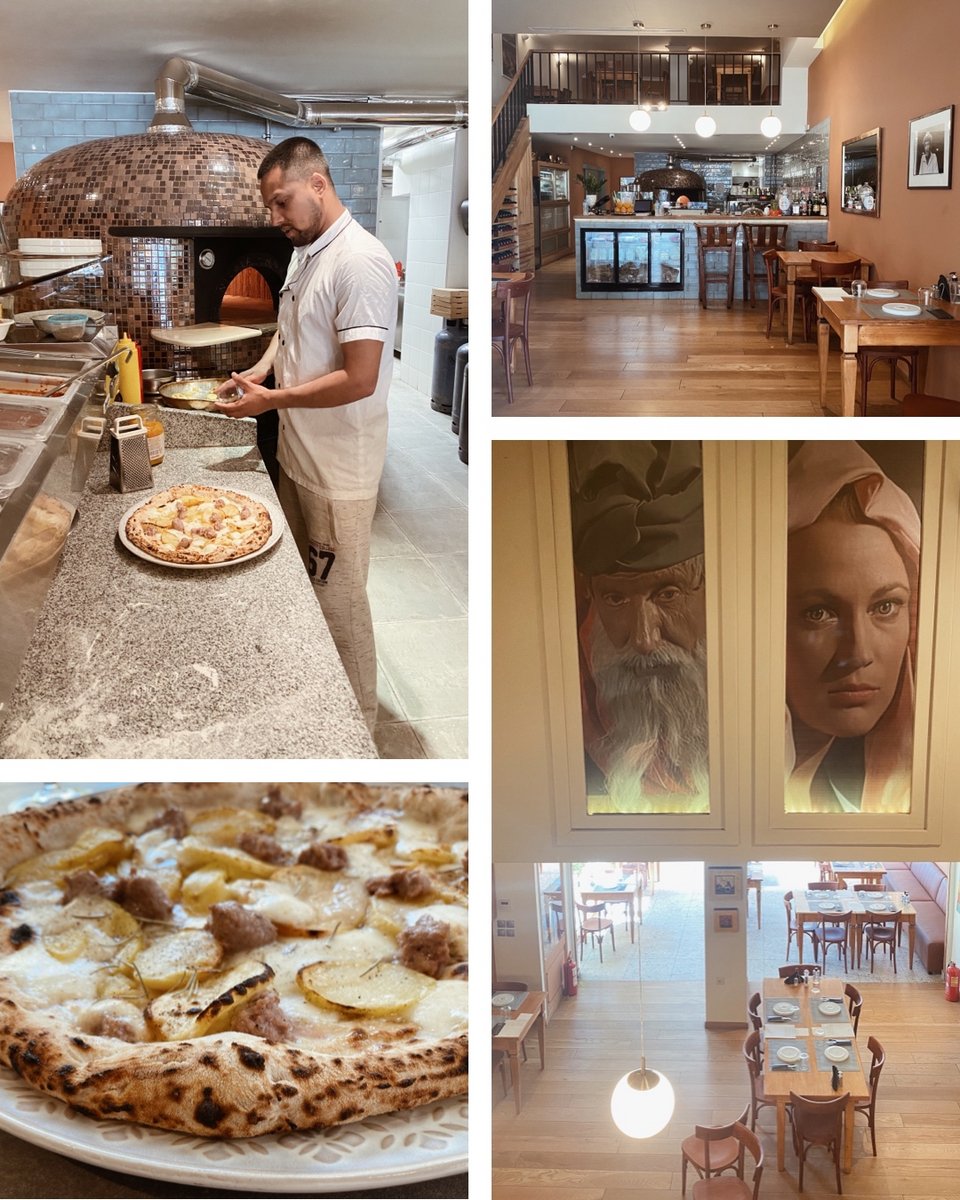 Άποψη από το χώρο της τρατορίας La Ricotta στη Νέα Σμύρνη. Το όνομά της το χρωστάει στην ομότιτλη ταινία μικρού μήκους του Παζολίνι. 