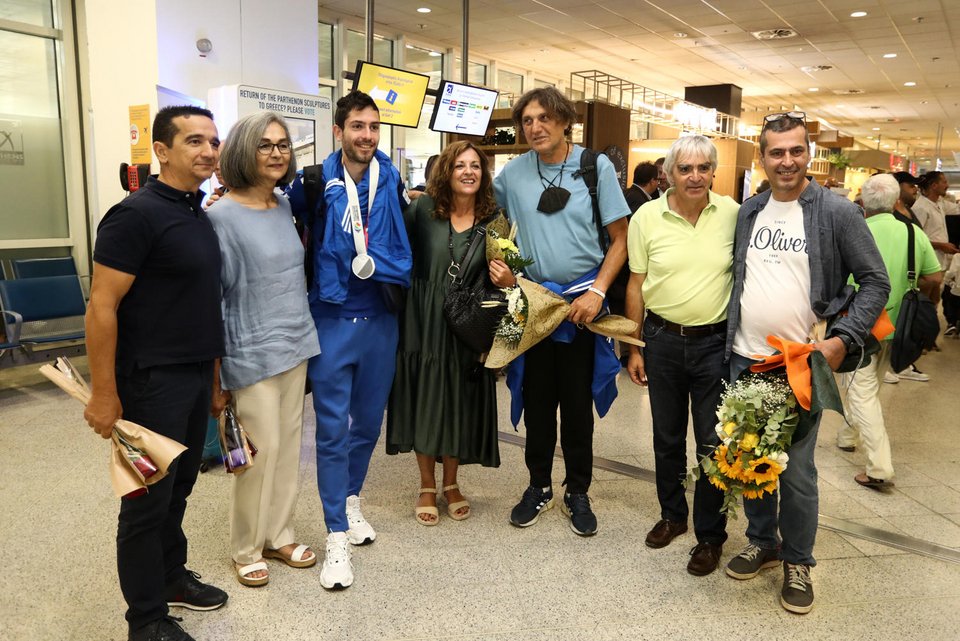 Στην Αθήνα ο Μίλτος Τεντόγλου / Φωτογραφία: Eurokinissi