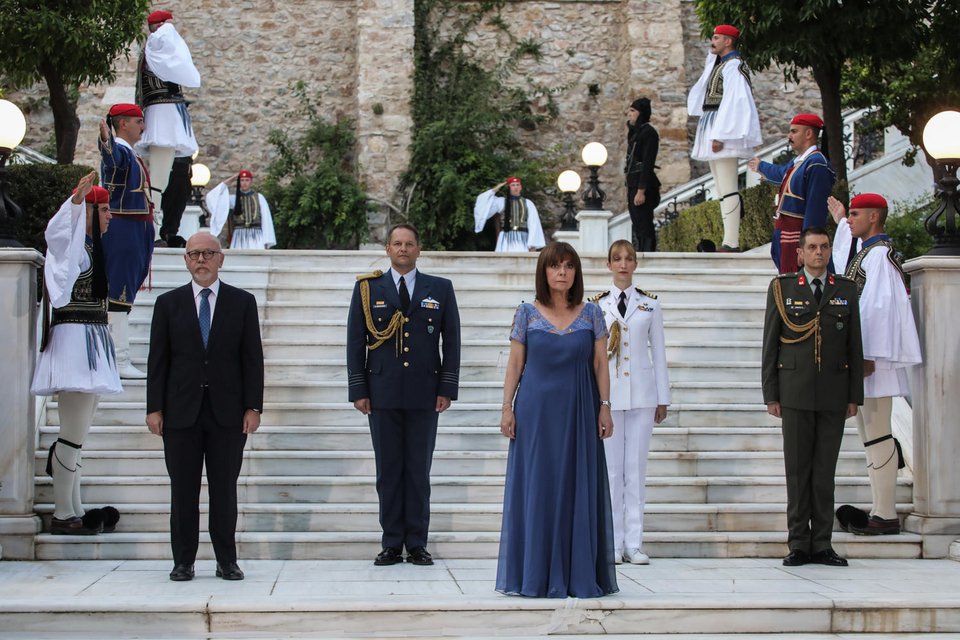 Η Πρόεδρος της Δημοκρατίας Κατερίνα Σακελλαροπούλου