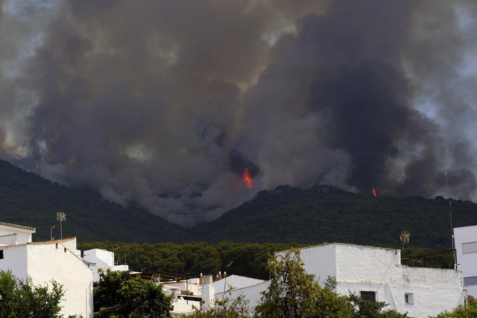 Φωτιά στην Ισπανία / Φωτογραφία: AP