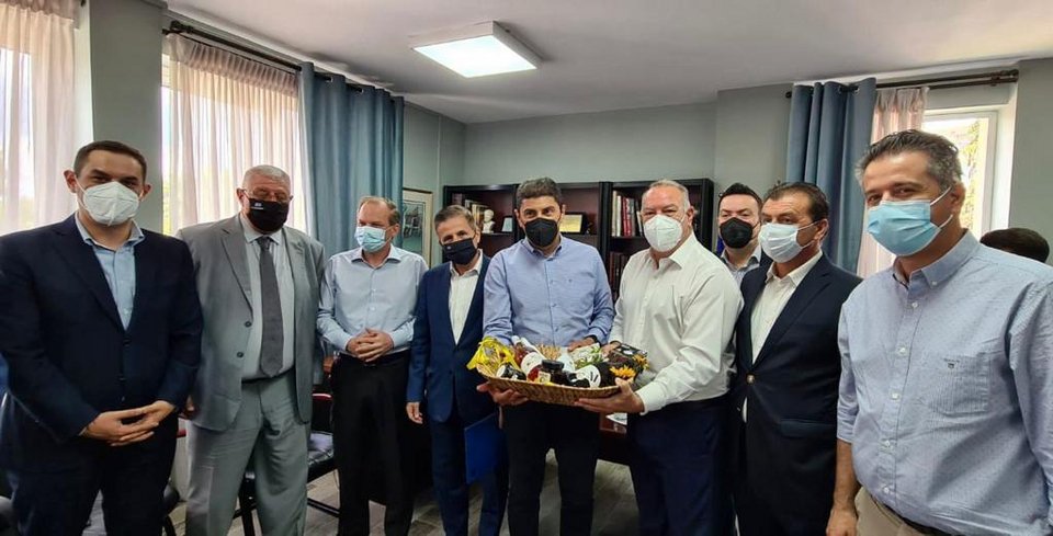 Επίσκεψη κυβερνητικού κλιμακίου και βουλευτών της Ν.Δ. στον Νομό Χαλκιδικής