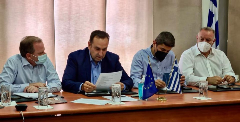 Επίσκεψη κυβερνητικού κλιμακίου και βουλευτών της Ν.Δ. στον Νομό Χαλκιδικής