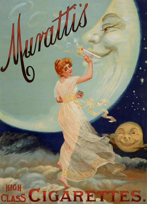 Διαφήμιση της εταιρείας Muratti στα χρόνια της Μπελ Επόκ.