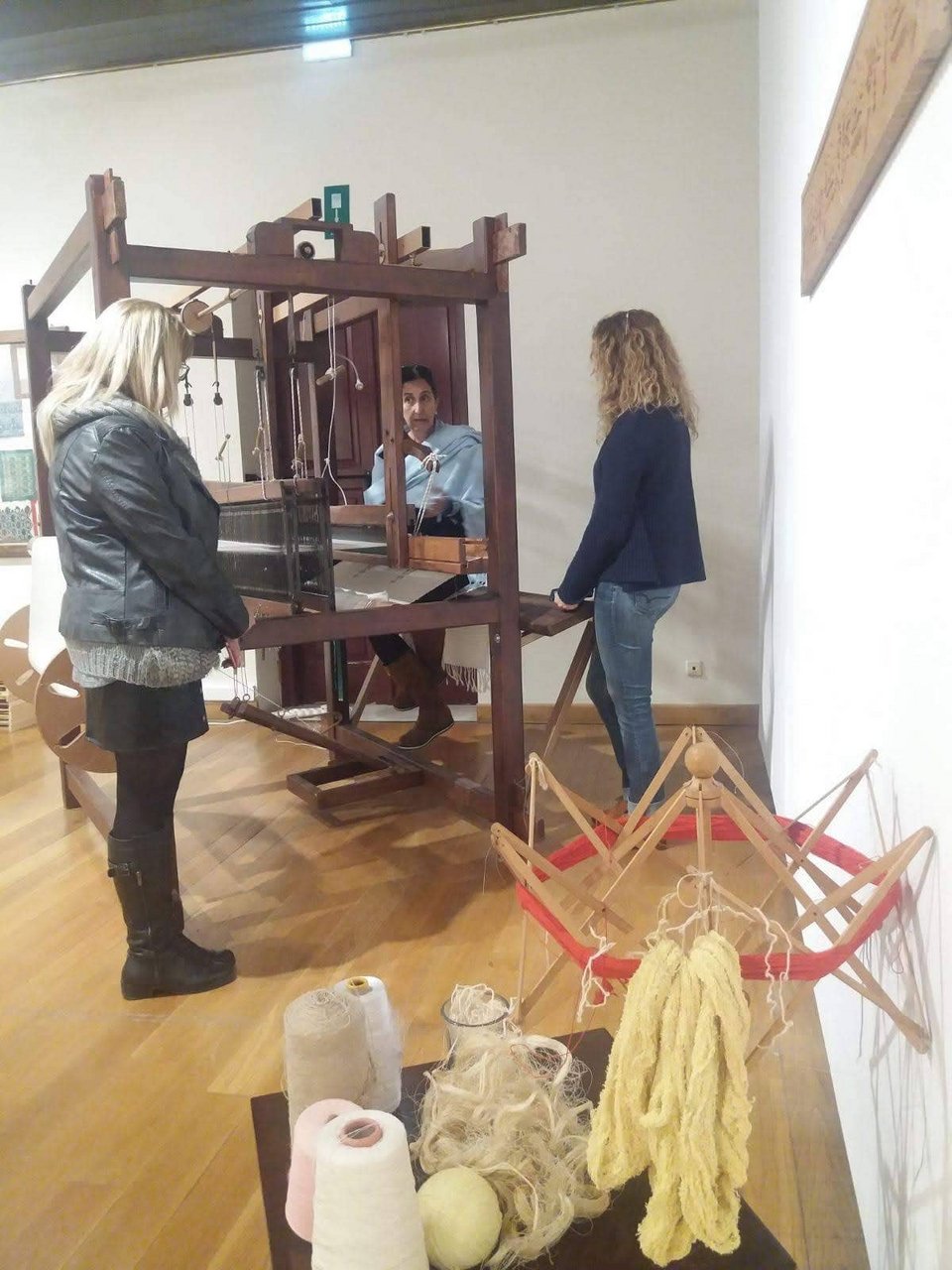 Στιγμιότυπο από το αφιέρωμα στη Φλωρεντίνη Σκουλούδη Καλούτση, μία διαδραστική έκθεση προς τιμήν της στη Δημοτική Πινακοθήκη Χανίων