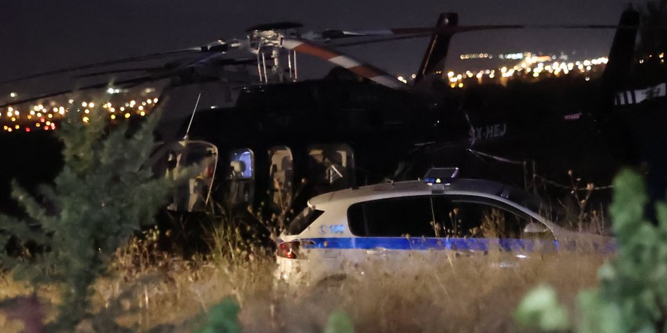 Το ελικόπτερο στα Σπάτα που συνέβη το τραγικό δυστύχημα / ΦΩΤΟΓΡΑΦΙΑ: INTIMENEWS