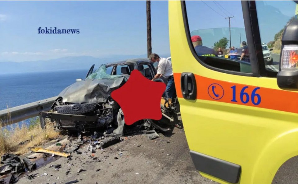 Τροχαίο στην Εθνική οδό Ιτέας-Ναυπάκτου / fokidanews.gr