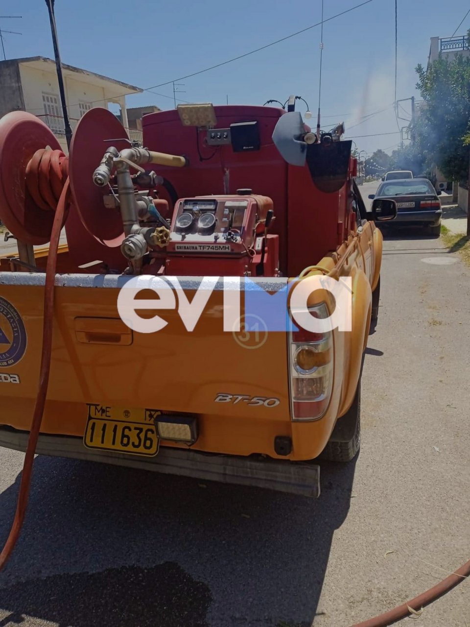 Φωτιά στην Ερέτρια / evima.gr