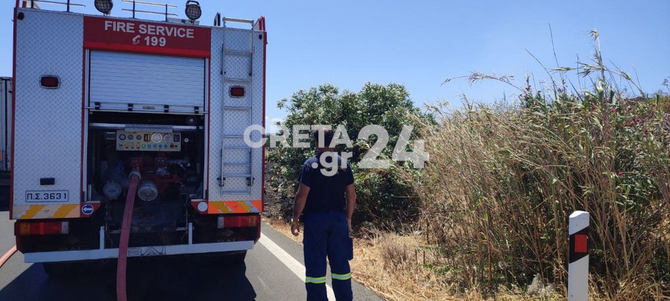 Φωτιά στο Ηράκλειο / creta24.gr