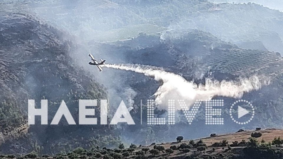Φωτιά στον Πύργο / ilialive.gr
