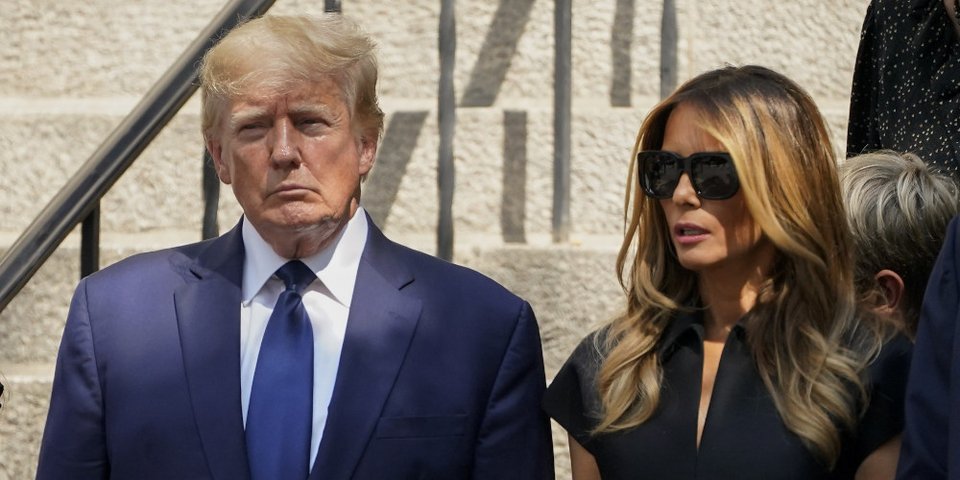 Tο ζεύγος Τραμπ / ΦΩΤΟΓΡΑΦΙΑ: ASSOCIATED PRESS