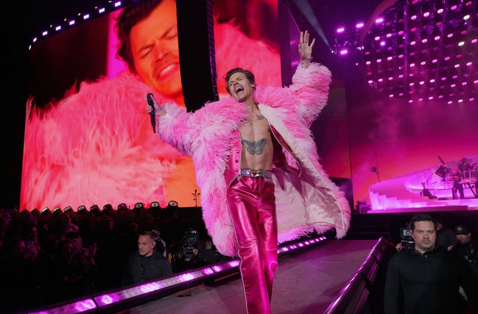 Ο Harry Styles στο Coachella τον Απρίλιο του 2022