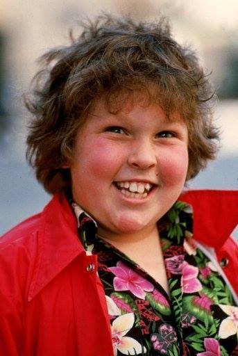 Ο Jeff Cohen ως Chunk στην ταινία Goonies