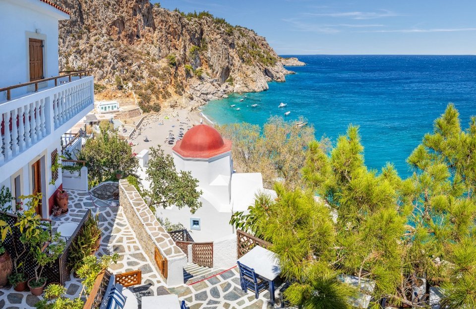 παραλίες καρπάθος Κυρα Παναγιά