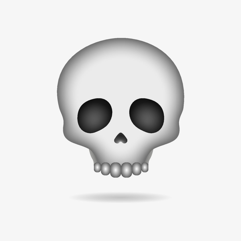 Το emoji κρανίο
