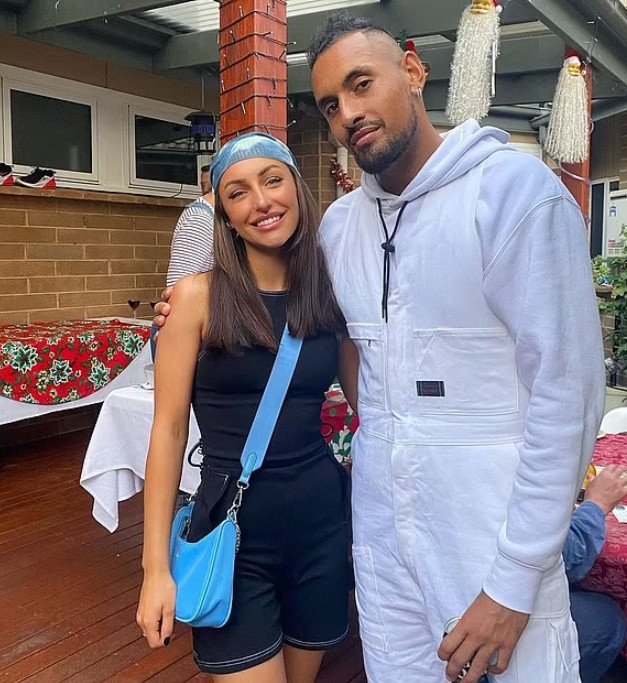 Ο Κύργιος με την πρώην σύντροφό του, Chiara Passari / Nick Kyrgios Instagram