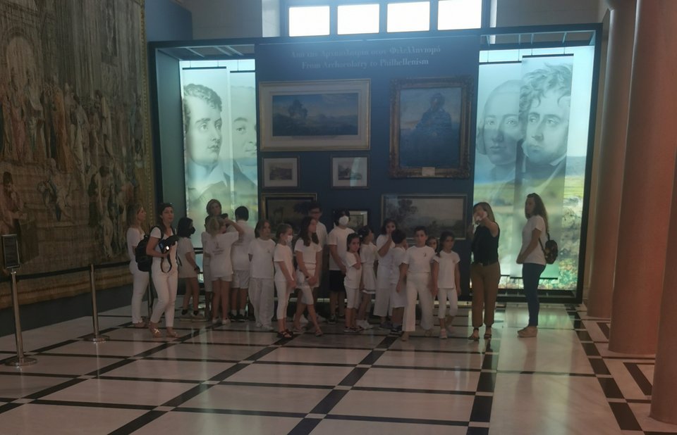 Οι μαθητές της Ελληνικής Αγωγής στη Βουλή