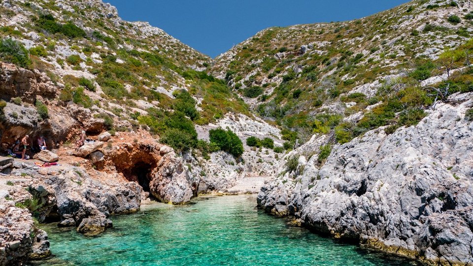 παραλία διαμάντι στη Ζάκυνθο