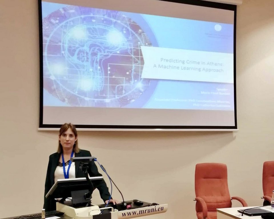 Η Μαριλένα Βαρδάκη παρουσιάζει την ερευνητική εργασία σε ειδικό συνέδριο της Ε.Ε. στη Λιθουανία