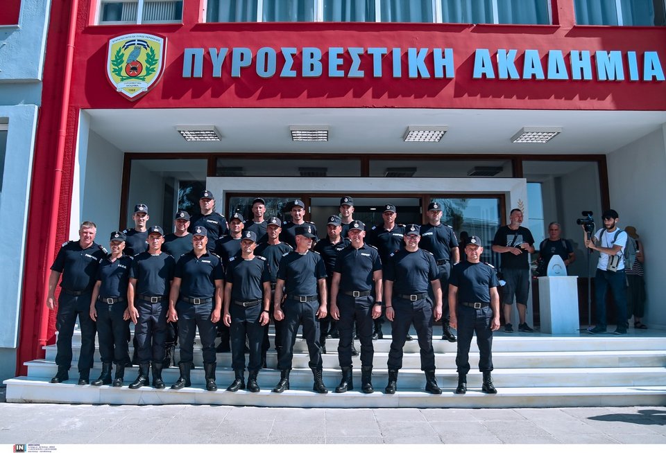 Εφτασε η πρώτη αποστολή ευρωπαίων πυροσβεστών -Φωτογραφία: Intimenews/ΖΑΧΟΣ ΓΙΩΡΓΟΣ