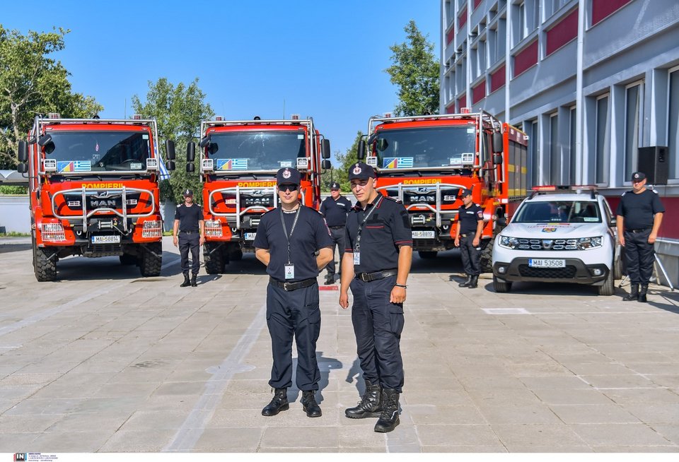 Εφτασε χθες η πρώτη αποστολή ευρωπαίων πυροσβεστών