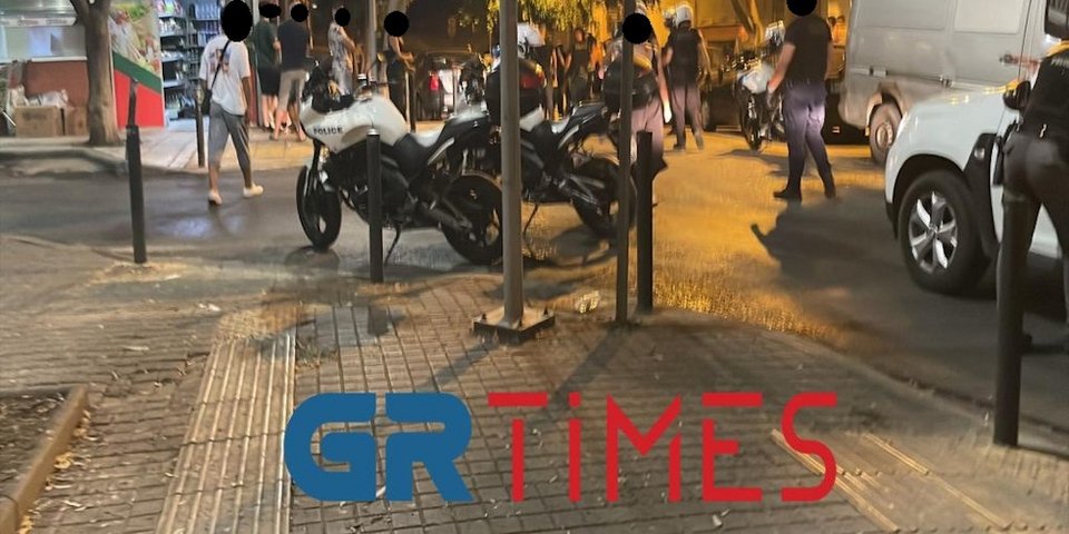 Επεισόδιο στη Θεσσαλονίκη - ΦΩΤΟΓΡΑΦΙΑ: GRtimes