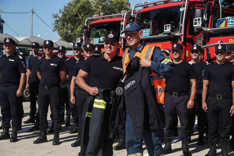 Αναχωρούν από την Ελλάδα οι Ρουμάνοι πυροσβέστες
