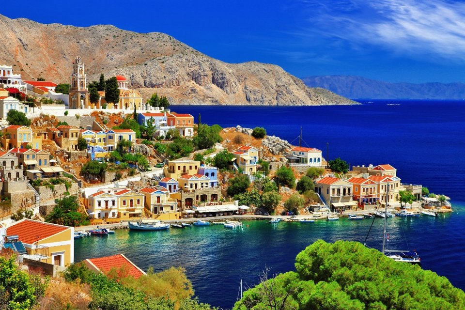 Συμη νησί χωρίς αυτοκίνητο