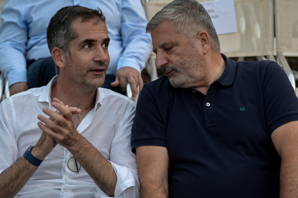 Ο δήμαρχος Αθηναίων, Κώστας Μπακογιάννης, με τον περιφερειάρχη Αττικής, Γιώργο Πατούλη / Φωτογραφία: ΜΙΧΑΛΗΣ ΚΑΡΑΓΙΑΝΝΗΣ-ΕUROKINISSI