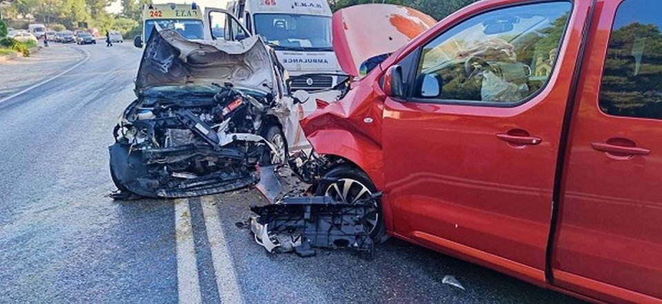 Τροχαίο δυστύχημα στη Χαλκιδική / Φωτογραφία: voria.gr