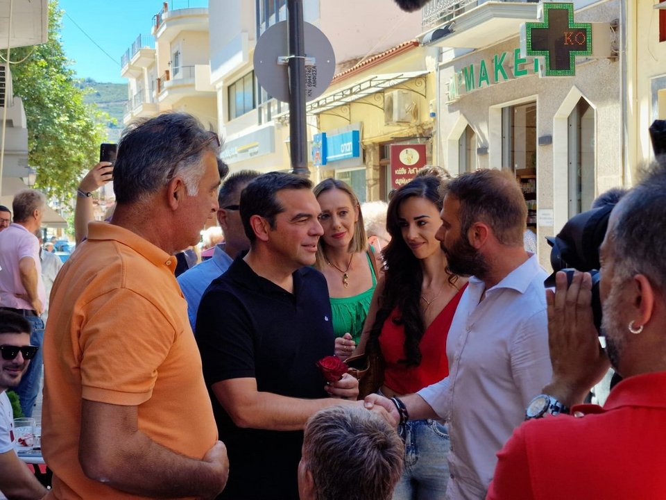 Περιοδεία του Αλέξη Τσίπρα στην Άμφισσα -Φωτογραφία: Γ.Τ ΣΥΡΙΖΑ / ANDREA BONETI