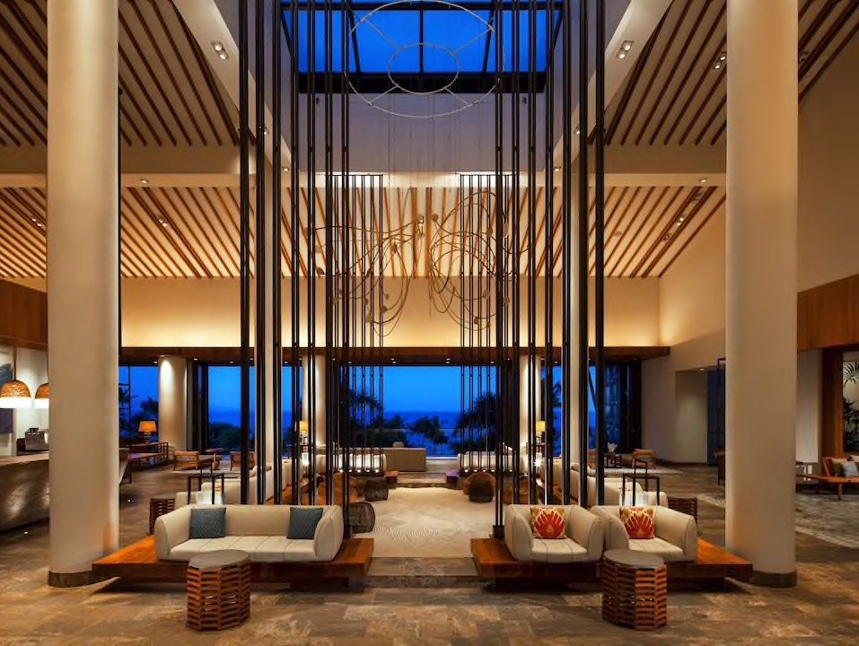 Το lounge του resort Andaz στο Maui της Χαβάης - Φωτογραφία: Andaz