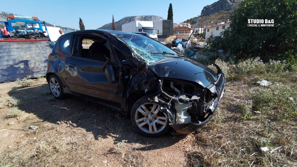 Τροχαίο δυστύχημα στην Αργολίδα / Φωτογραφία: argolikeseidhseis.gr