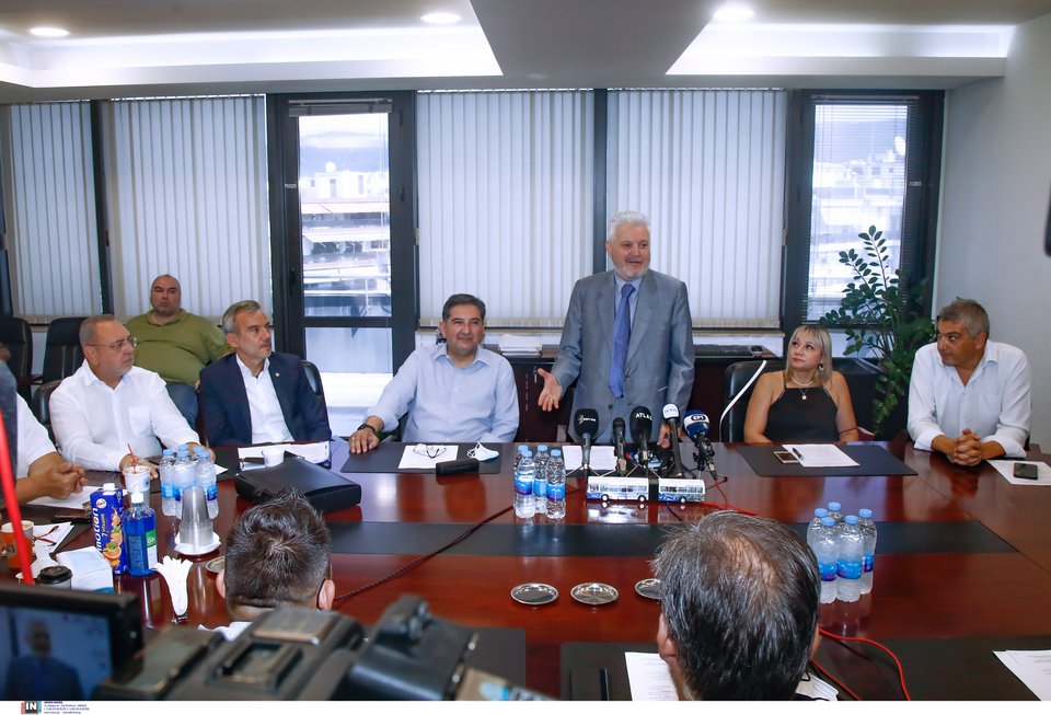 Ο νέος πρόεδρος του ΟΑΣΘ, Κώστας Ταγγίρης / Φωτογραφία από EUROKINISSI