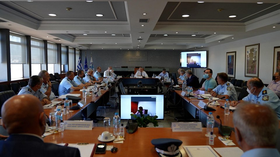 Σύσκεψη για την αθλητική βία / Φωτογραφίες: Eurokinissi