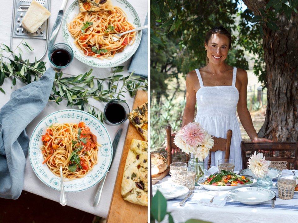 Η η Alanna O’Neil λατρεύει τα ζυμαρικά και την μερσογειακή διατροφή - Φωτογραφίες: Courtesy of Alanna O’Neil 
