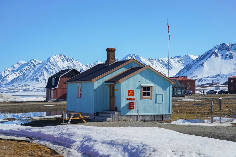 Ταχυδρομείο στο Ny-Ålesund στο Σβάλμπαρντ