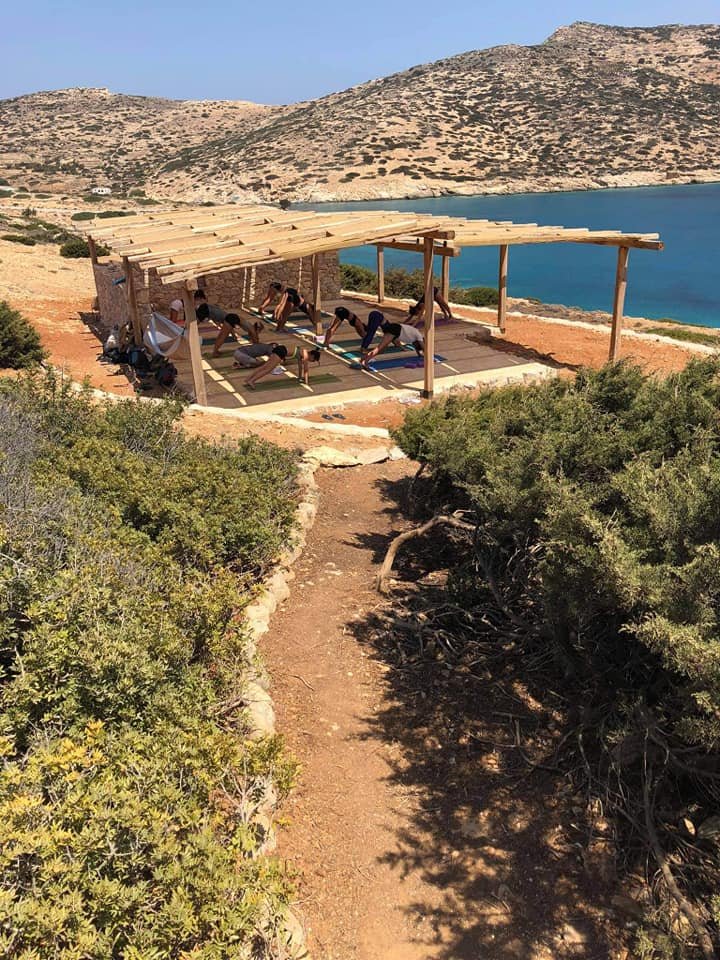 Γιόγκα στο Open Land στη Δονούσα - Φωτογραφία: The Open Land Donousa/Facebook