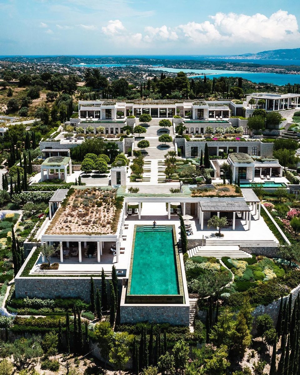 Πανοραμική άποψη της Villa 20 στο Amanzoe