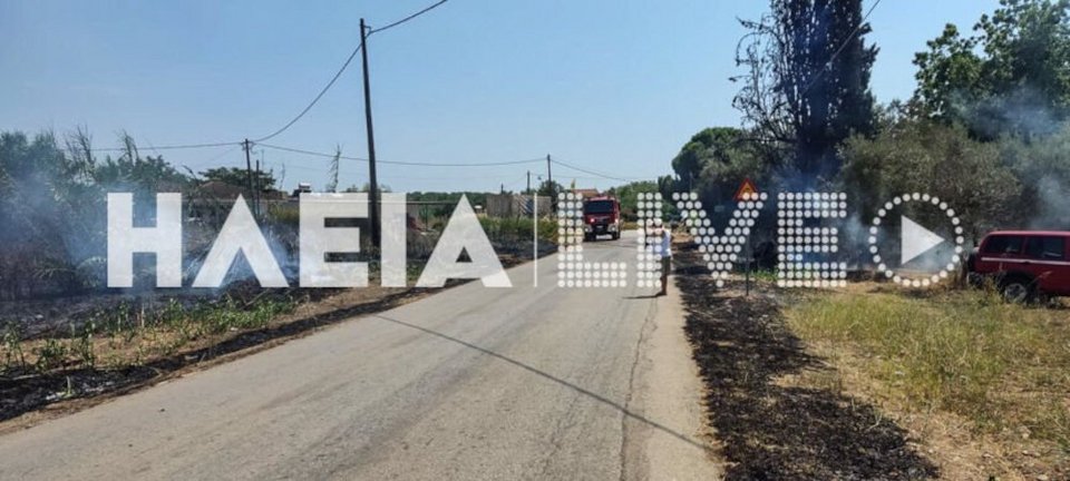 Φωτιά στο Αυγείο Ηλείας / ilialive.gr