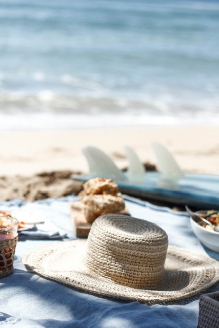 Πικνίκ στην αμμουδιά: αυτό είναι μέρος της καθημεςρινότητας της Alanna O’Neil στη Χαβάη - Φωτογραφία: Courtesy of Alanna O’Neil