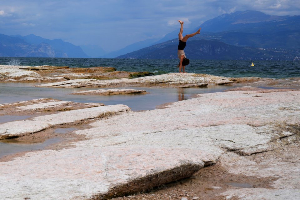 Ιταλία, λίμνη Γκάρντα -Φωτογραφία: AP Photo/Antonio Calanni