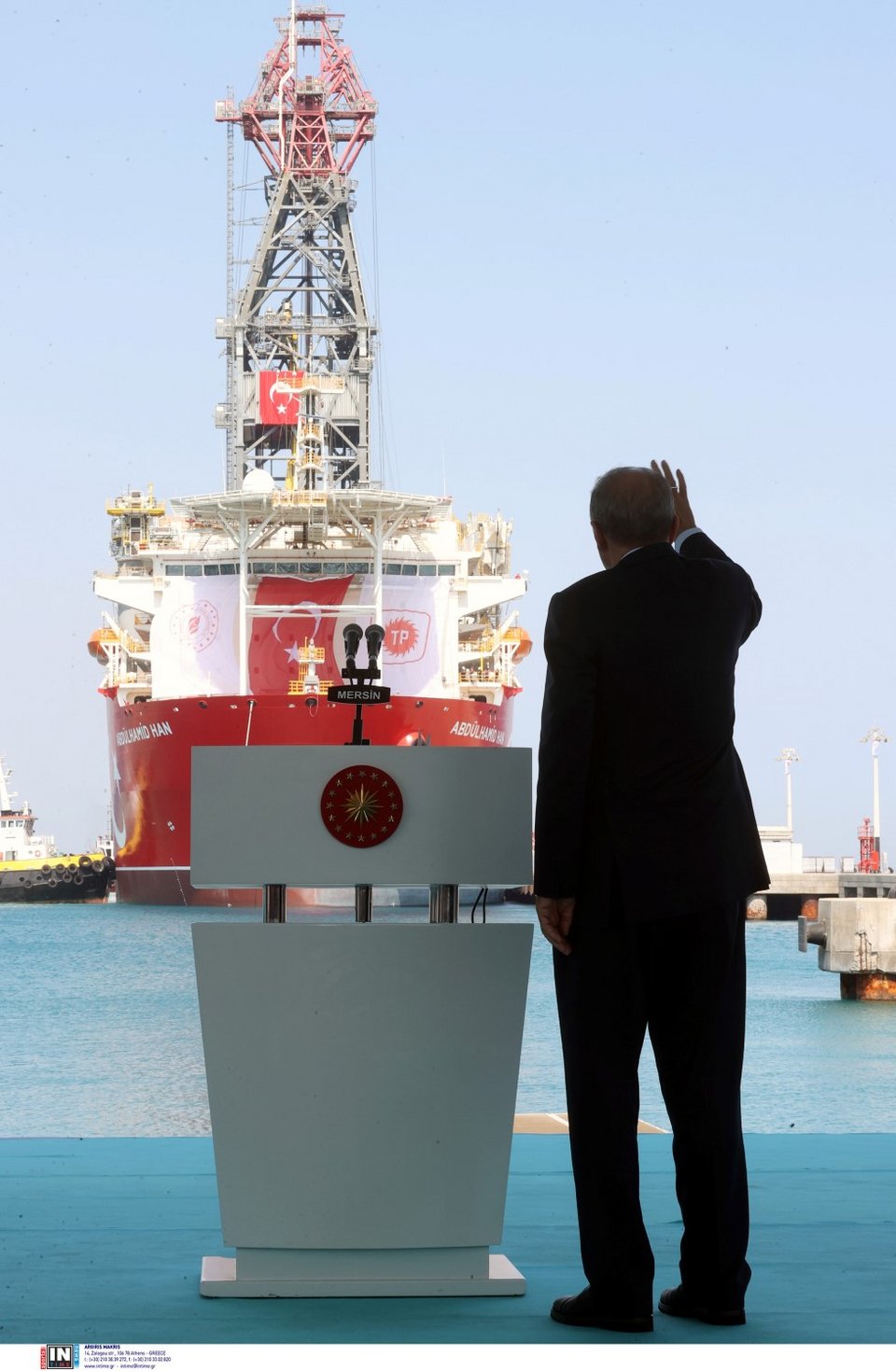 Το σόου του Ερντογάν με το τουρκικό γεωτρύπανο - Φωτογραφίες: Intimenews - ΜΕΧΜΕΤ ΣΙΡΙΝ ΤΟΠΑΛΟΓΛΟΥ