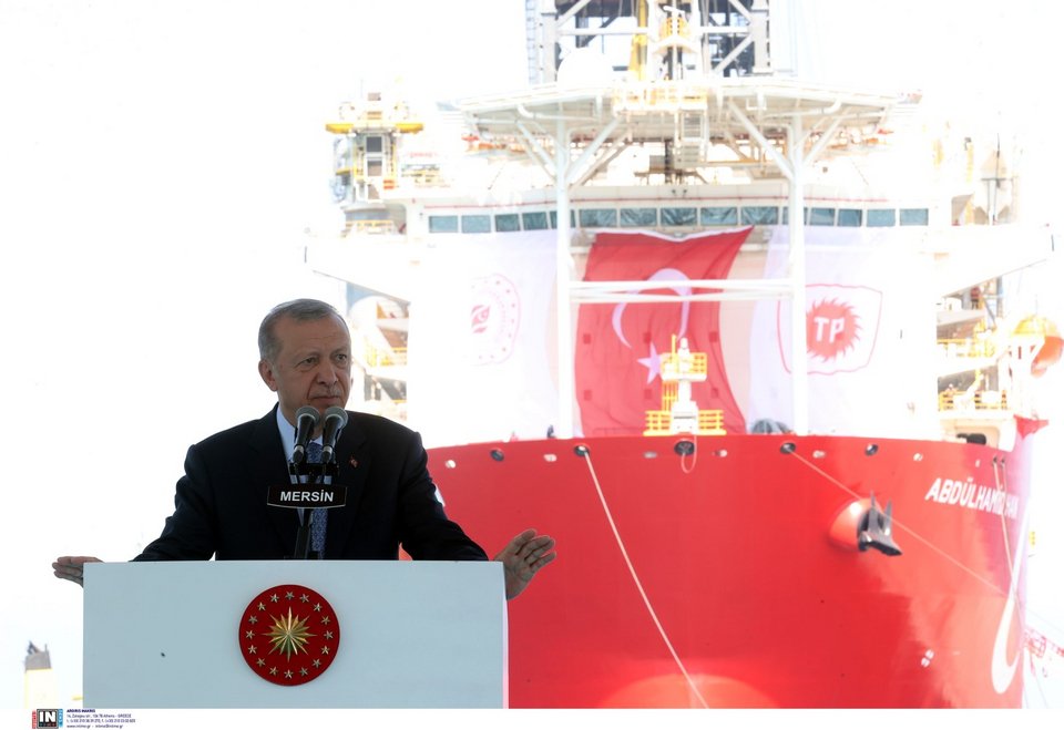 Το σόου του Ερντογάν με το τουρκικό γεωτρύπανο - Φωτογραφίες: Intimenews - ΜΕΧΜΕΤ ΣΙΡΙΝ ΤΟΠΑΛΟΓΛΟΥ