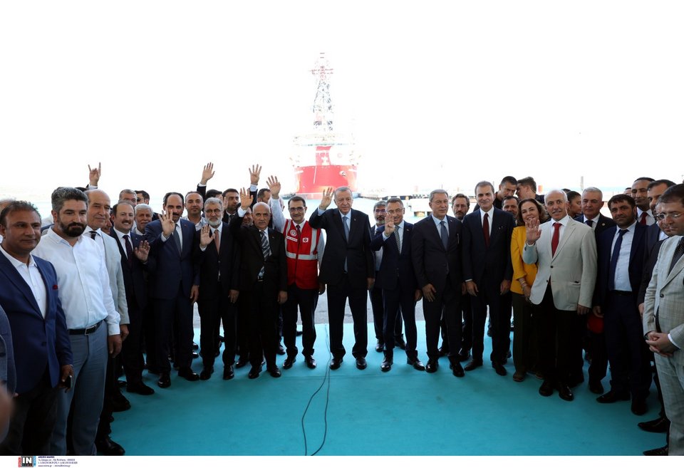 Το σόου του Ερντογάν με το τουρκικό γεωτρύπανο - Φωτογραφίες: Intimenews - ΜΕΧΜΕΤ ΣΙΡΙΝ ΤΟΠΑΛΟΓΛΟΥ