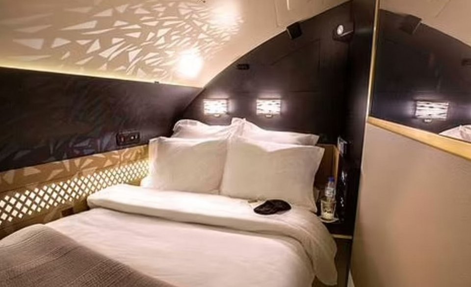 Πολυτελές υπνοδωμάτιο από την Etihad Airways