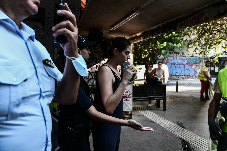 Εξάρχεια: Με ΜΑΤ ξεκίνησαν οι εργασίες για το Μετρό -Ενταση με κατοίκους που αντιτίθενται [βίντεο]