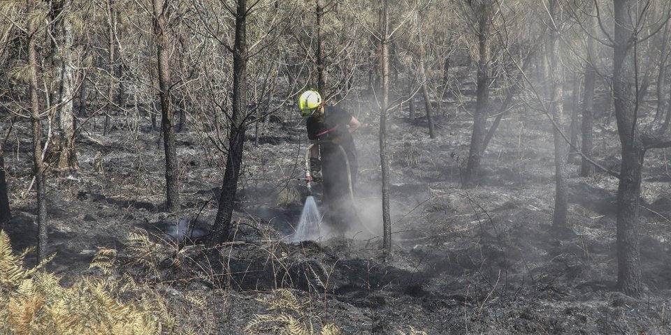 Φωτιές στη Γαλλία / ΦΩΤΟΓΡΑΦΙΑ ASSOCIATED PRESS